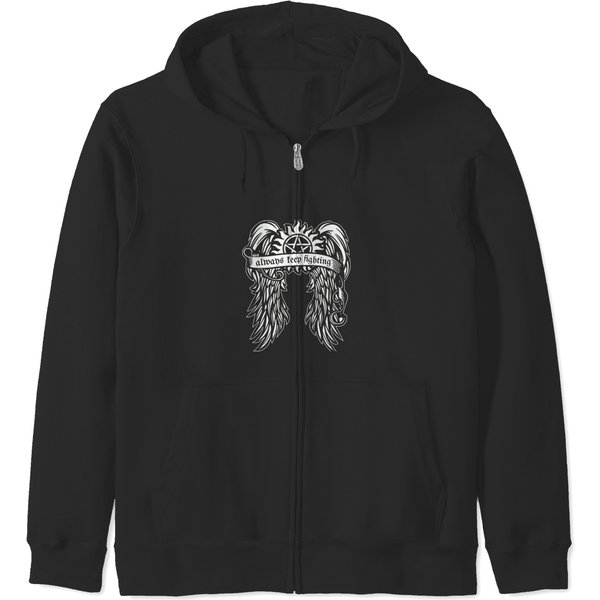 Supernatural Helvetica - Supernatural - Supernatural Helvetica - Supernatural - Zip Hoodies-image