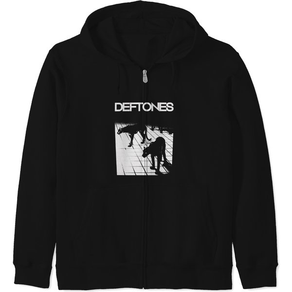Deftṏnes Lyrics Zip-up Hoodies