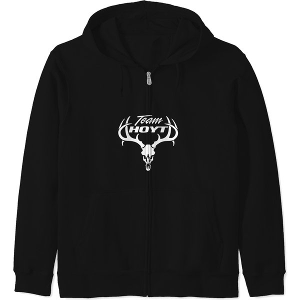Team Hoyt Archery Antlers Logo Zip Hoodies-image