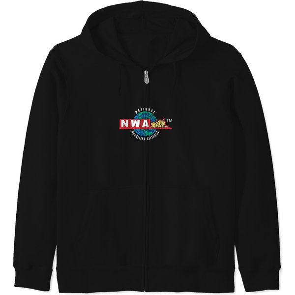 Nwa Wrestling Logonwa Wrestling Logo Zip Hoodies-image