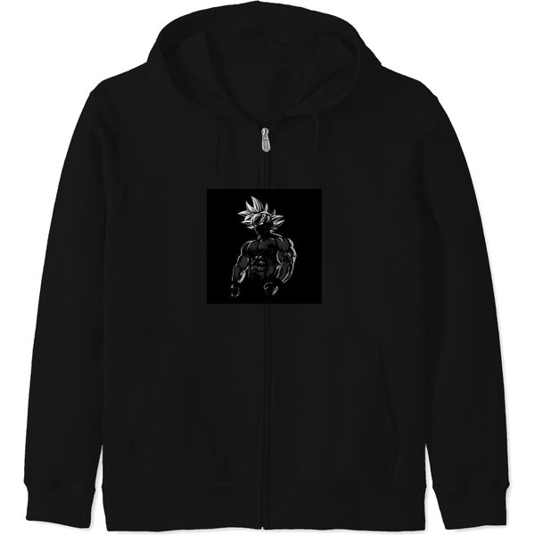 Power Up With Goku Zip Hoodies-image