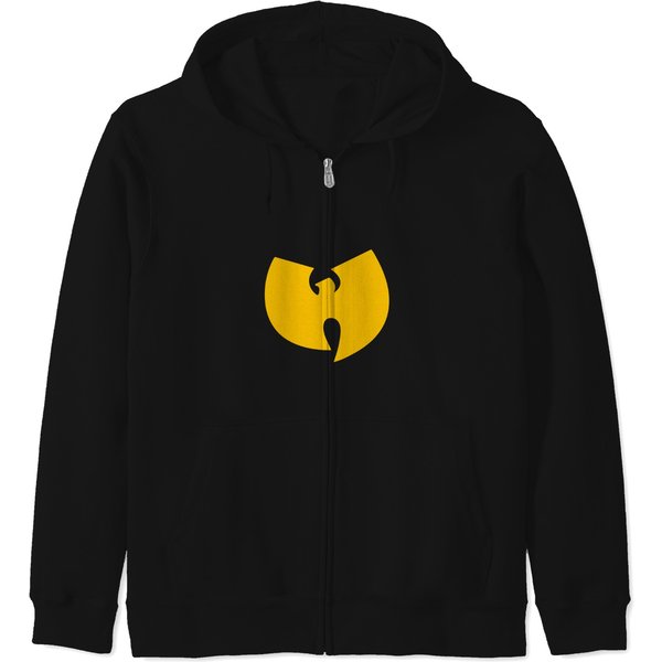The-Wu-Merch Fitted Zip Hoodies-image