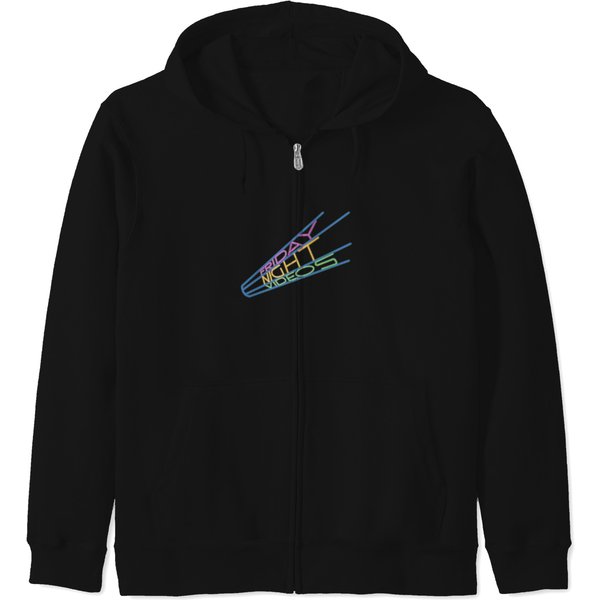 Friday Night Videos T-shirt Zip Hoodies