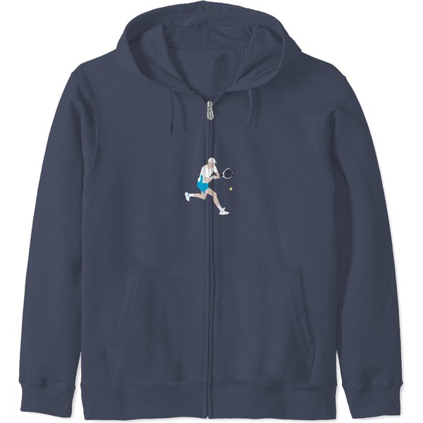 Jannik Sinner Zip Hoodies For Tennis Fans-image