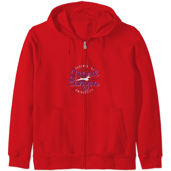 Grand Canyon University Gcu Lopes 1707Cy14 Zip Hoodies-image