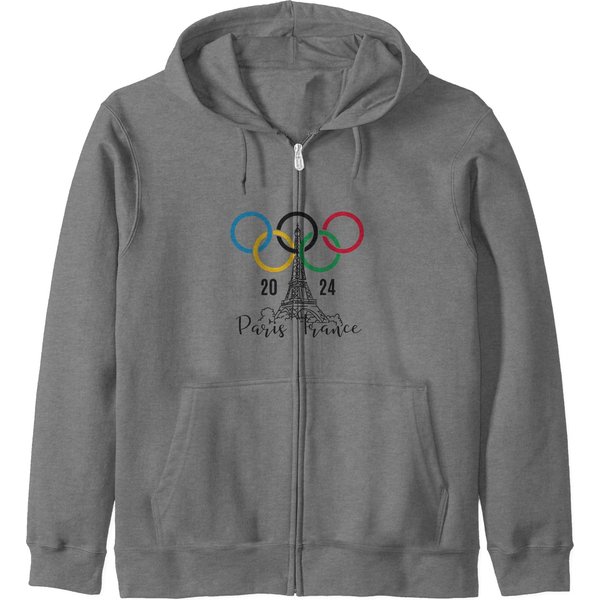 Paris 2024 Olympic Games Zip Hoodies