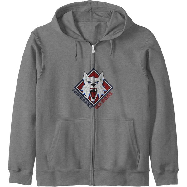 Fairbanks Ice Dogs Hockey Club 2 Zip Hoodies-image