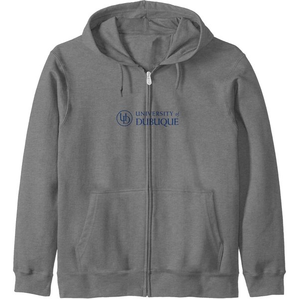 University Of Dubuque (ud) Established 1852 Zip Hoodies