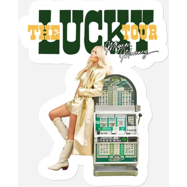 Megan Moroney Tour 2023 Stickers - For Fans Of The Lucky Tour-image
