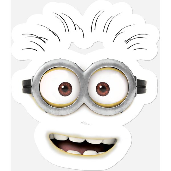 Despicable Me Minions Tom Big Face Graphic Stickers-image
