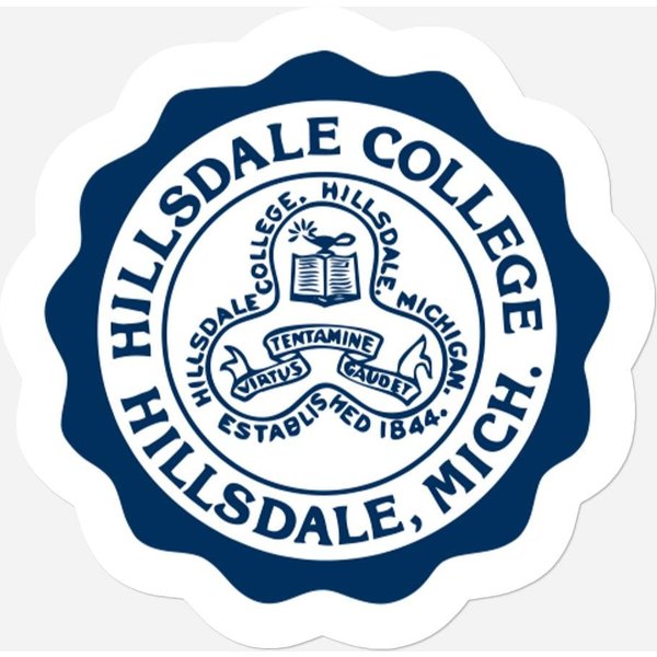 Hillsdale' College Established 1844 Stickers-image