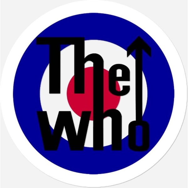 The Who Band Logo The Who Band Logo Stickers-image