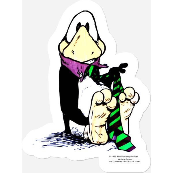 1986 Bloom County Opus Sz Stickers-image