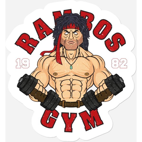 Rambo'S Gym - Rambo - Stickers-image