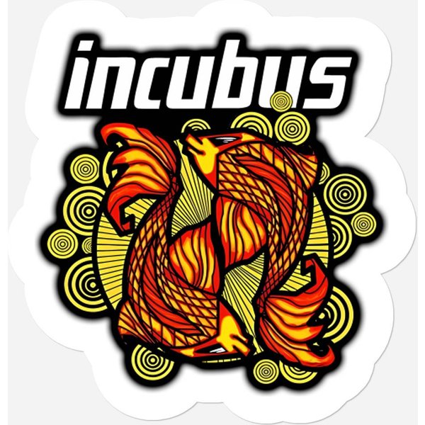 Incubus Band Stickers-image