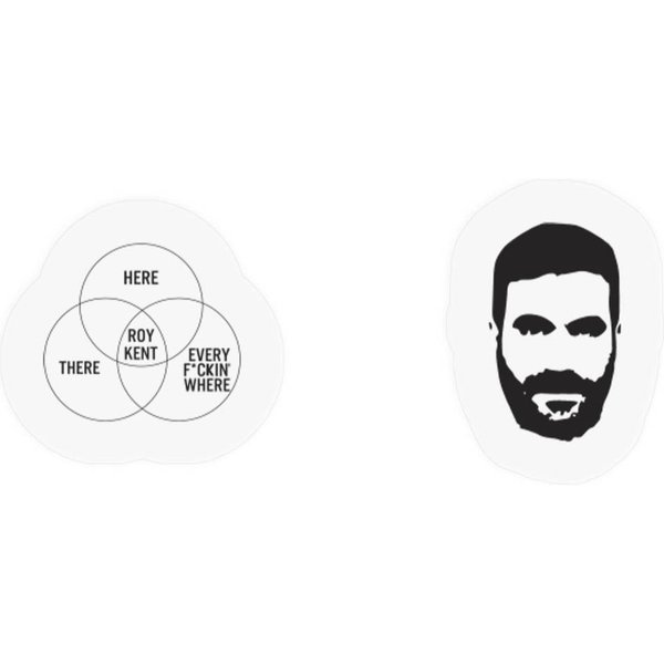 Roy Kent Coffee Mug, Here There Every F*Ckin' Where Stickers-image