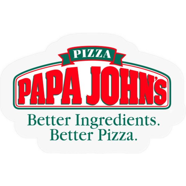 Papa Johns Pizza Logo Stickers-image