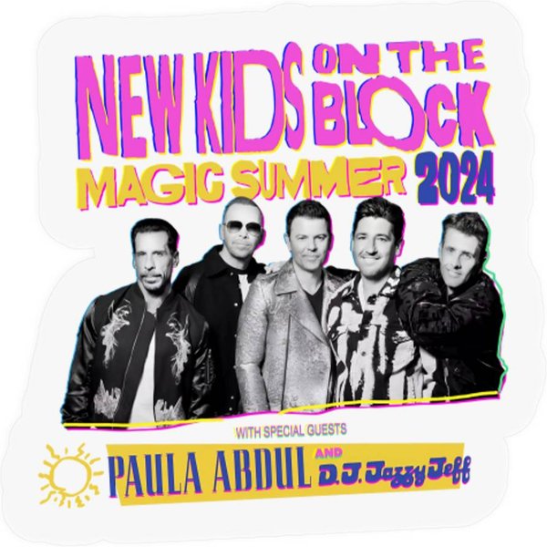 Nk On The Block The Magic Summer 2024 Tour Stickers-image