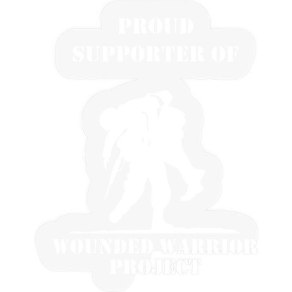 Discover Cool Wounded Warrior Project Print Design Men's Ideal Short Sleeve Stickers Stickers-image