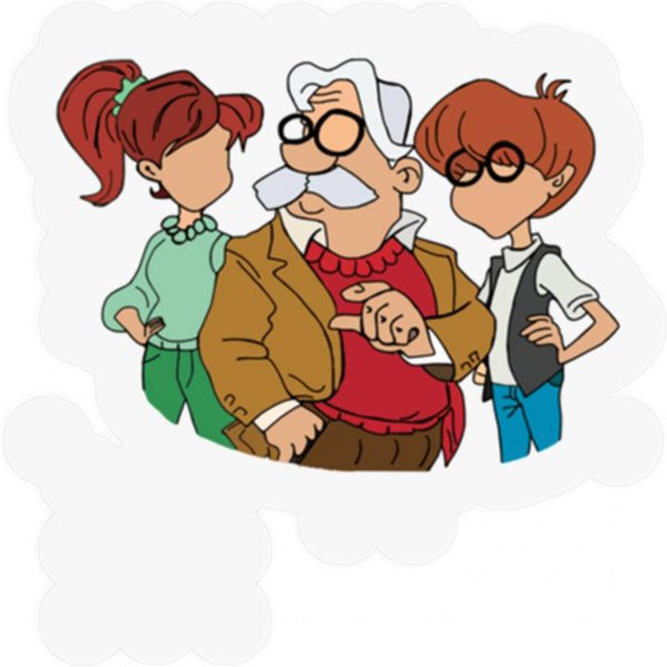 Connie, Whit, And Eugene From Adventures In Odyssey | Classic Stickers-image