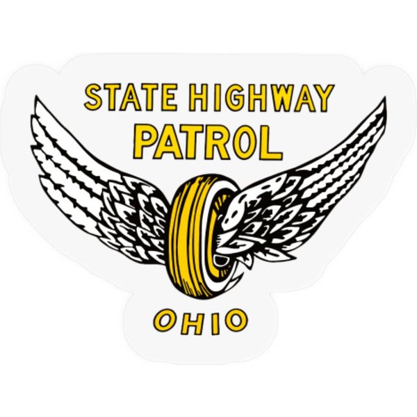 Ohio Highway Patrol Stickers-image