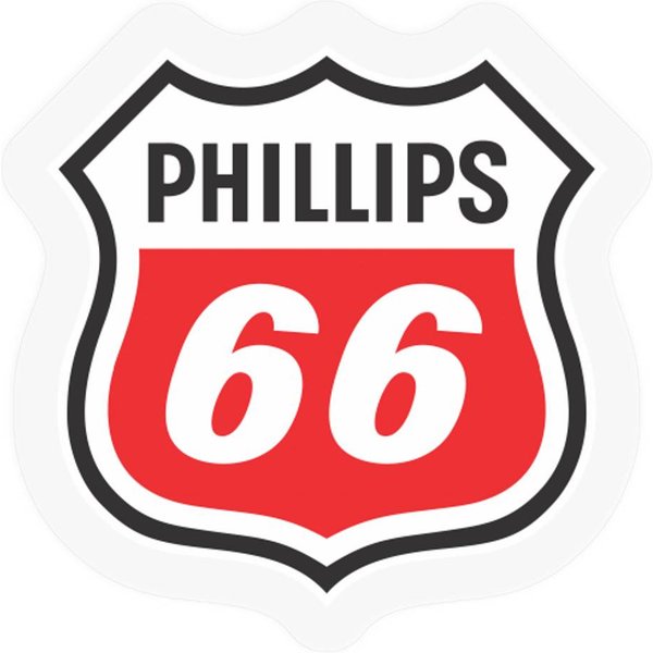 Phillips 66 Food Logo Chain Restaurant Stickers-image