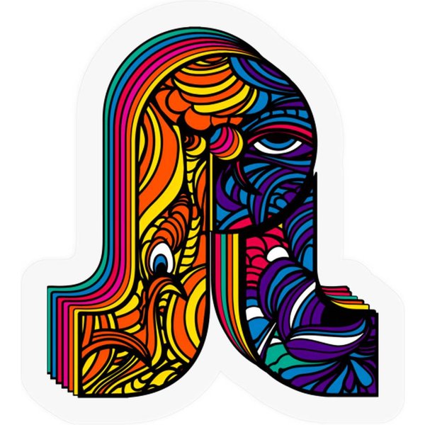 Pl Pretty Lights Music Logo 1 Stickers-image