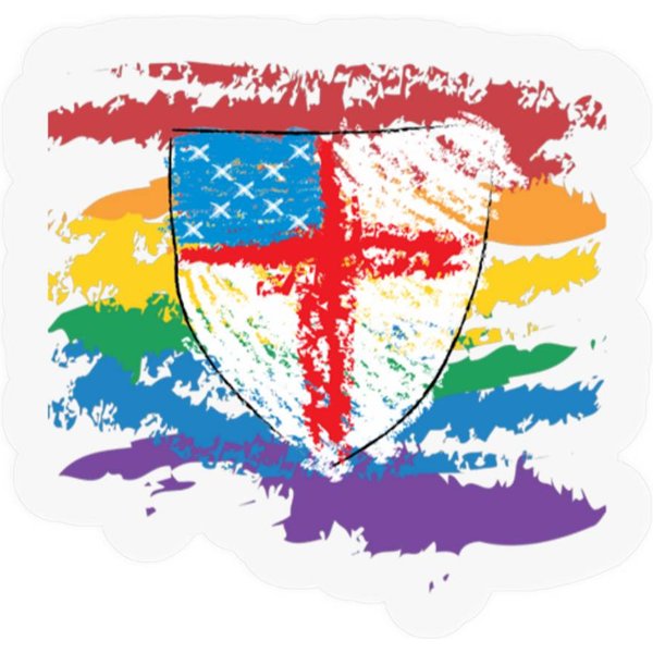 Episcopal Pride Stickers-image
