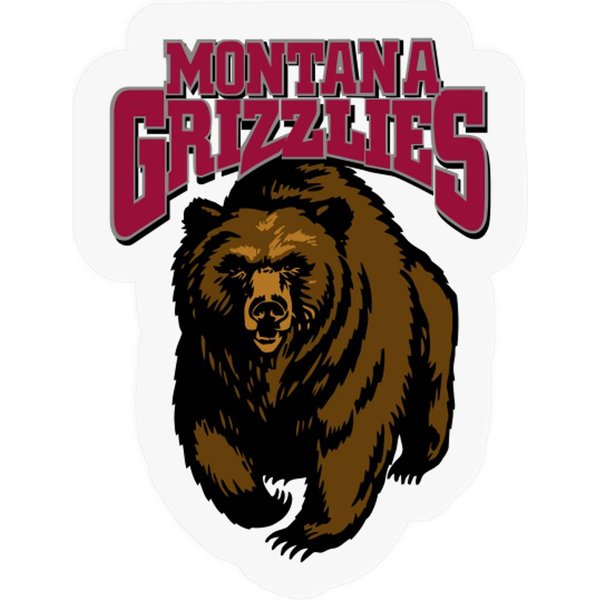 Montana Grizzlies College Studies Stickers-image