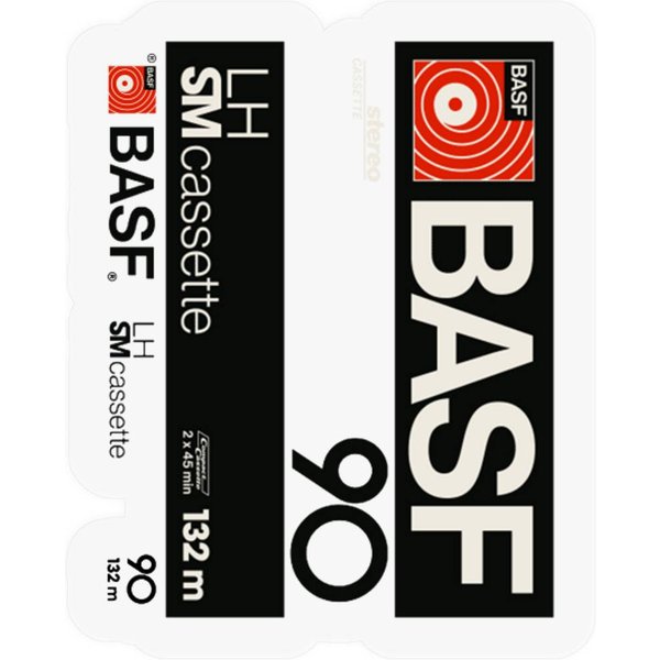 Basf Lh90 Cassette Inlay Stickers-image