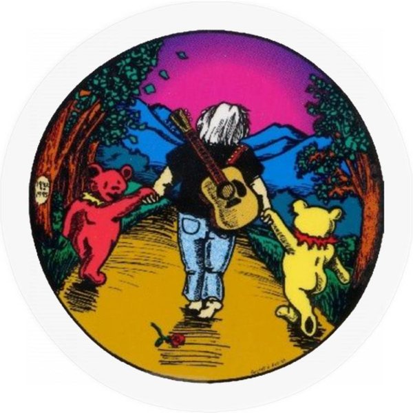 Jerry Bears Jerry Garcia Stickers-image