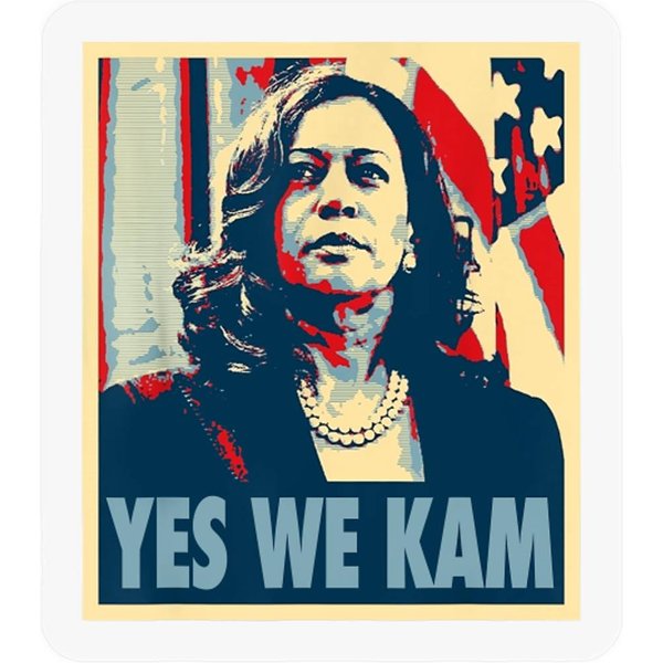 Kamala Harris - Yes We Kam Stickers-image