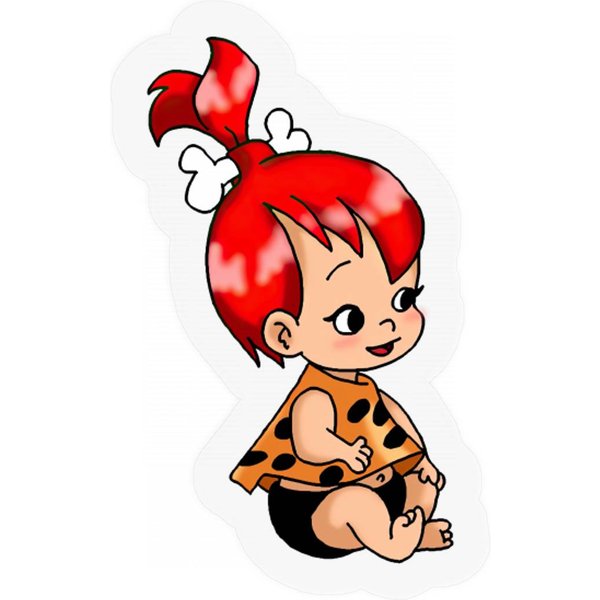 Pebbles Flintstone Stickers-image