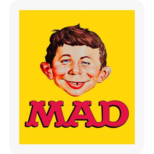 Mad Magazine Sticker Mask Stickers-image