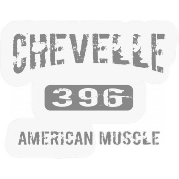 396 Chevelle Stickers-image