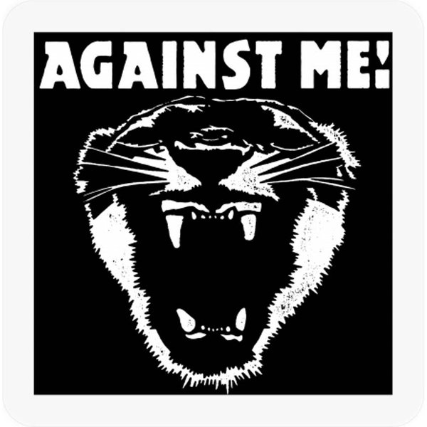 Against Me! Skate Punk Rock Sticker-image