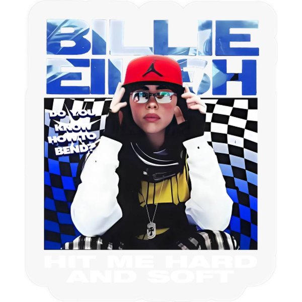 Billie Eilish Hit Me Hard And Soft Tour Stickers-image