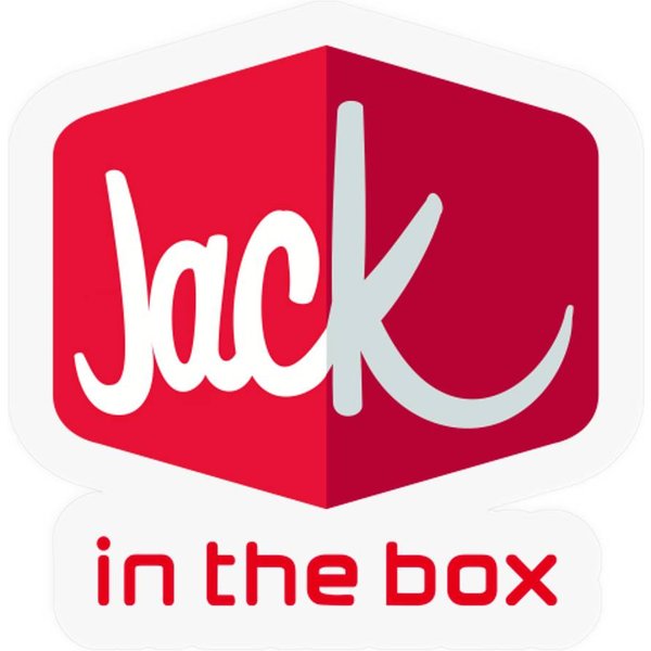 Jack In The Box Stickers Logo Restaurant Stickers-image