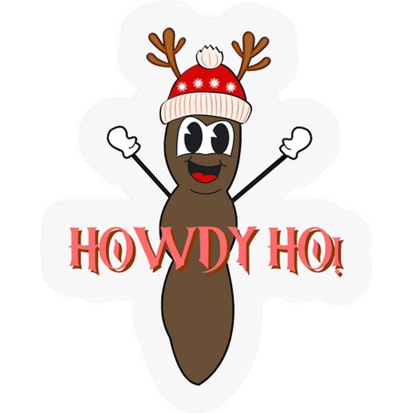 Mr Hankey - Howdy Ho! - Christmas Poo - Vintage Sunset - Mr Hankey Stickers-image