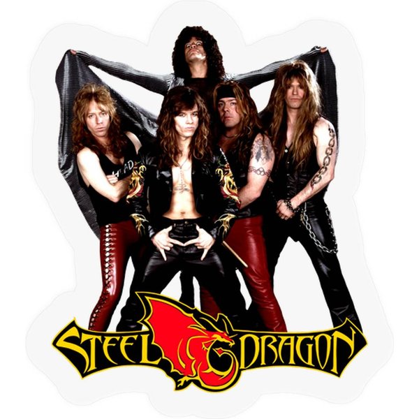 Steel Dragon Band Music Gift For Fan Stickers-image