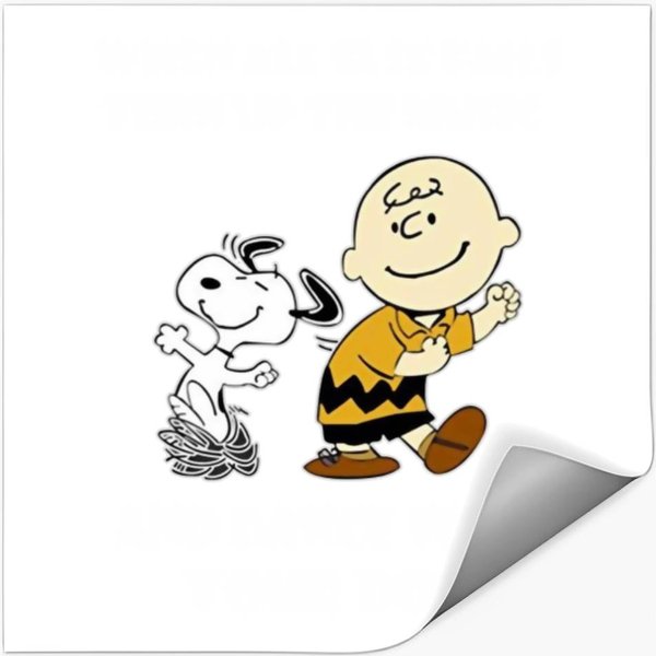 When All Else Fails Turn Up The Music And Dance With Your Dog Snoopy Sticker-image