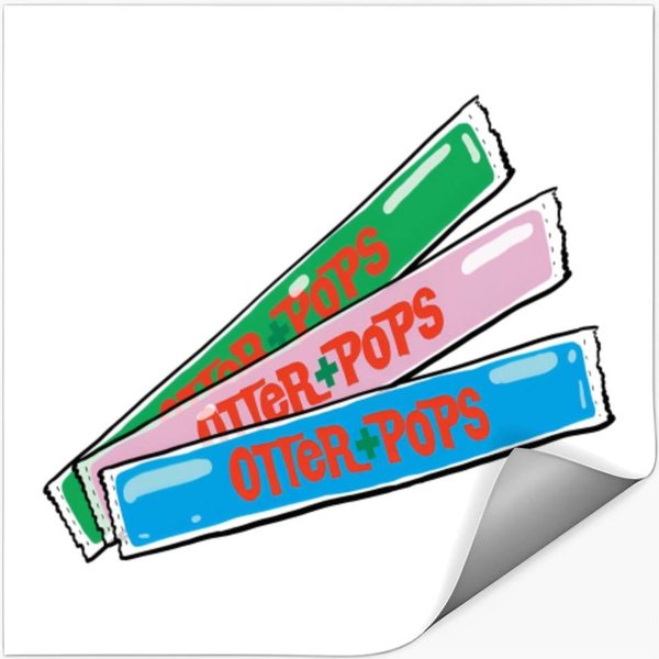 Giant Otter Pops Stickers-image