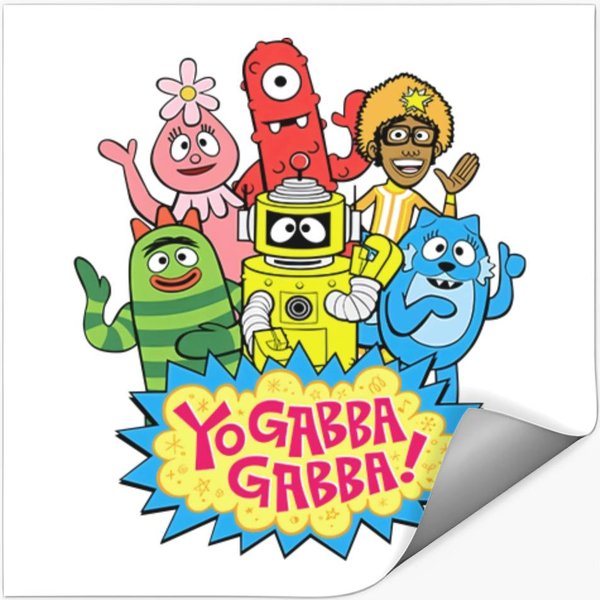 Yo Gabba Gabba Characters | Active Stickers-image