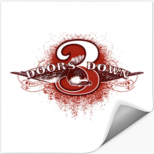 3 Doors Down 4 - 3 Doors Down Band - Stickers-image