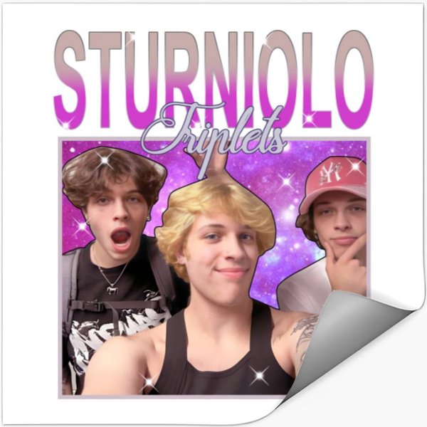 Sturniolo Triplets Iconic Funny Stickers, The Versus Tour 2023 Stickers-image