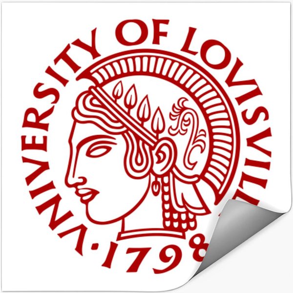University Of Louisville Logo And Seal Stickers-image