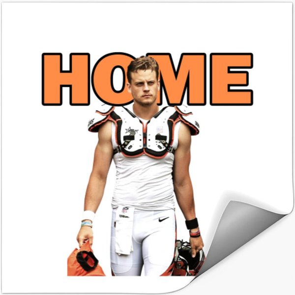 Joe Burrow Stickers, Daddy's Home Stickers-image