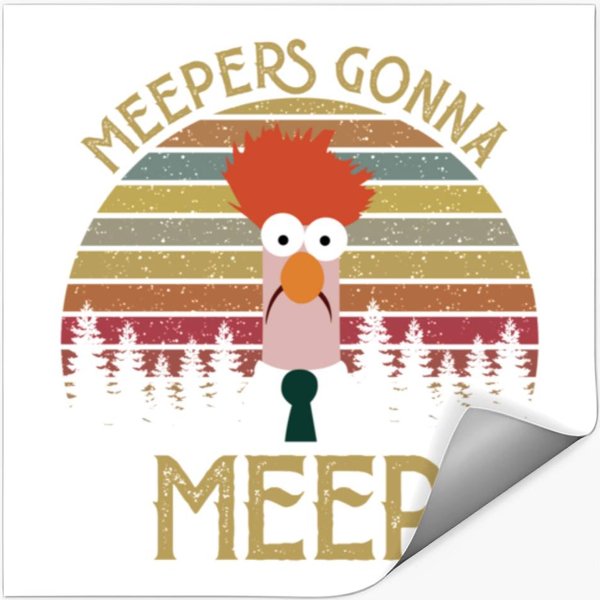 The Muppet Show Beaker Meepers Gonna Meep | Essential Stickers-image