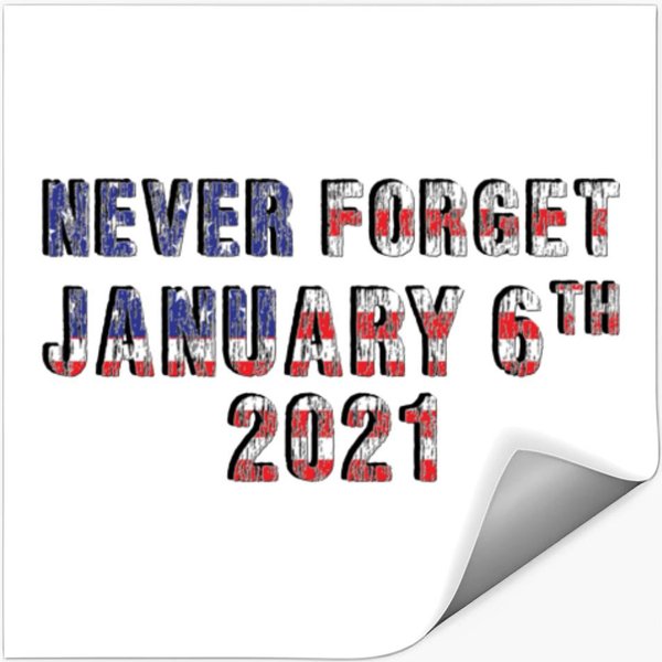 Never Forget January 6Th 2021 Stickers-image