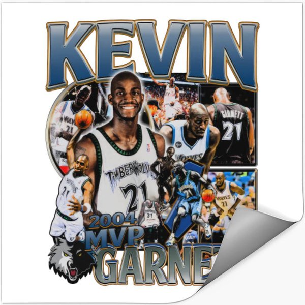 Kevin Garnett Vintage Stickers-image